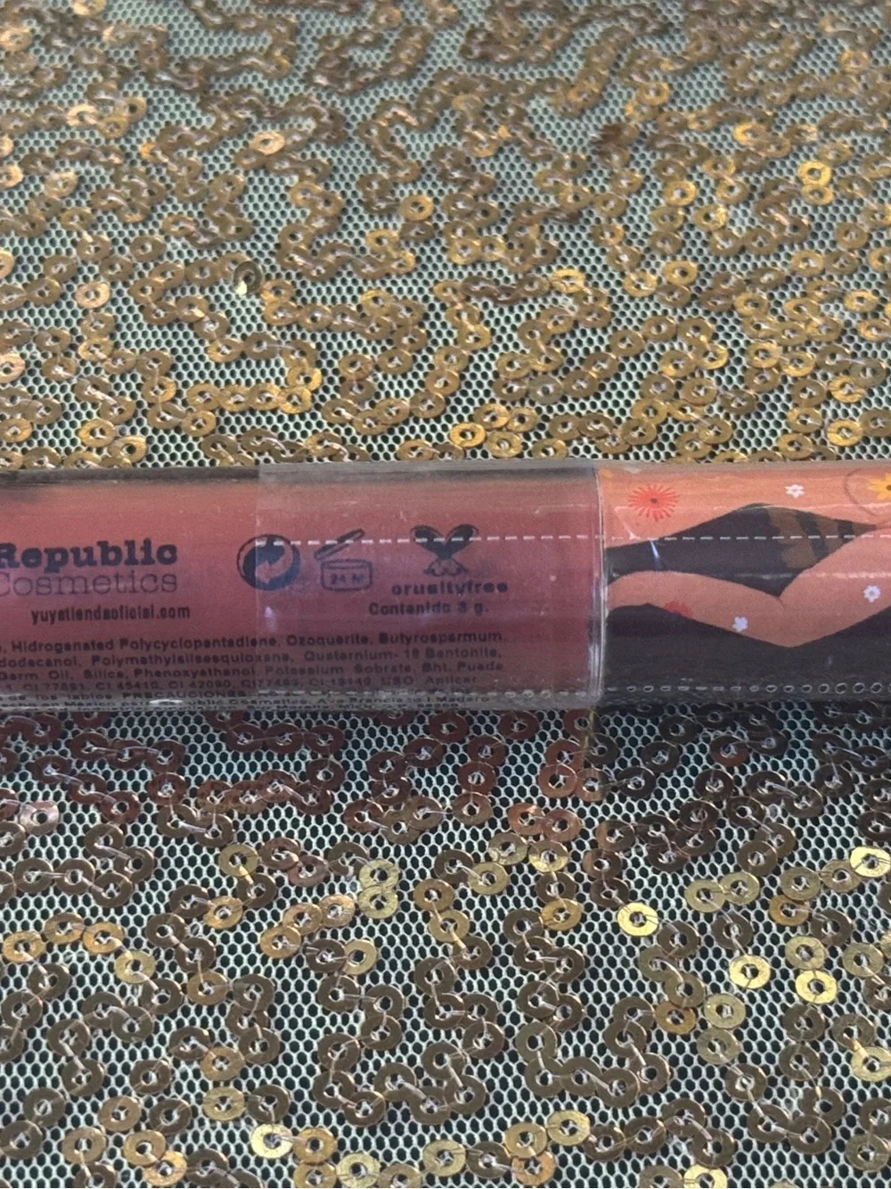 Velvet Liquid Lipstick Yuya — Rose Nude Binomio